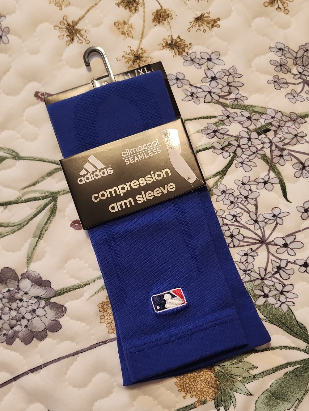Adidas Climalcool Seamless Compression Arm Sleeve - Bold Blue